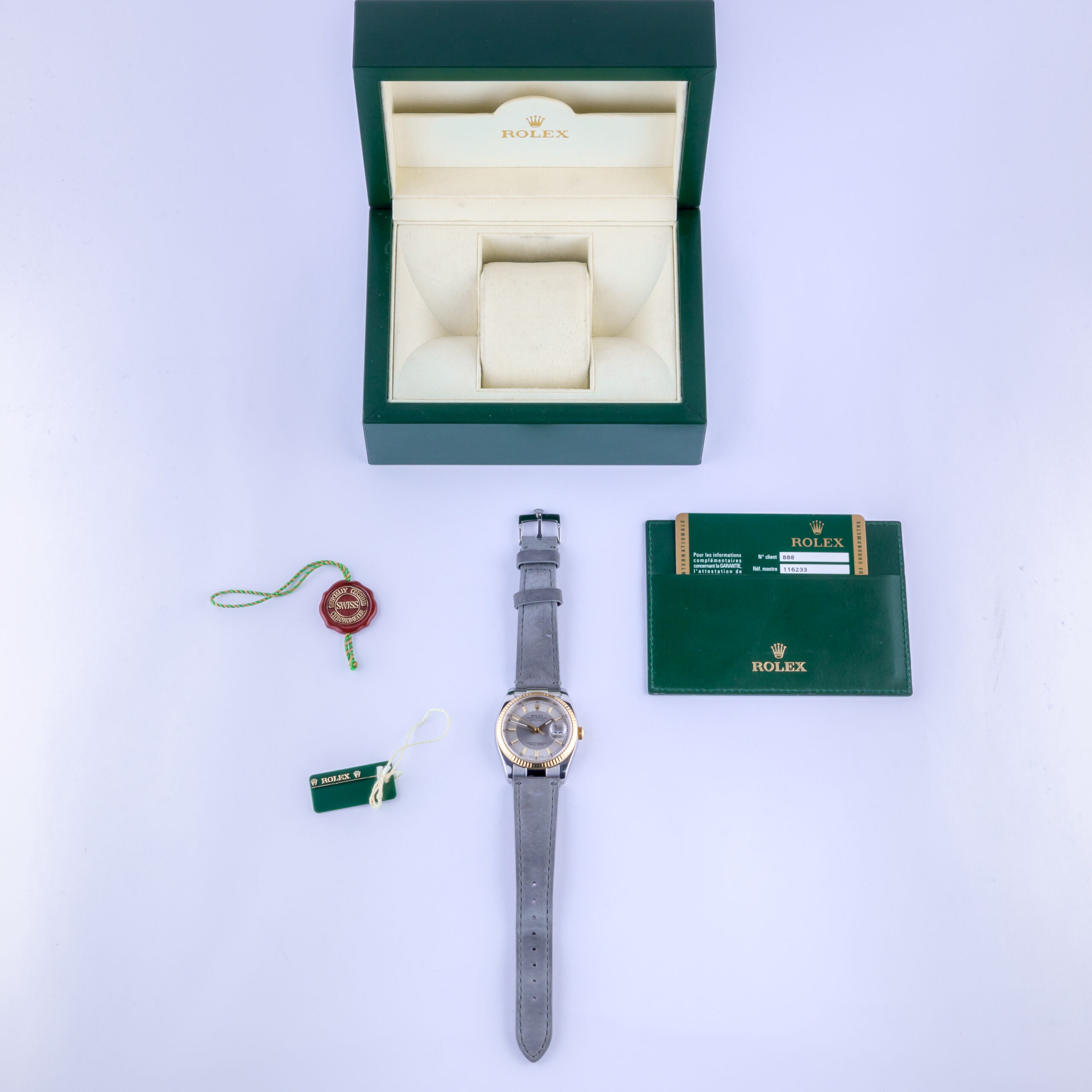 Rolex Oyster Perpetual Datejust Tuxedo 116233 (Full Set) 8 Rolex Oyster Perpetual Datejust Tuxedo 116233 (Full Set) - Image 8