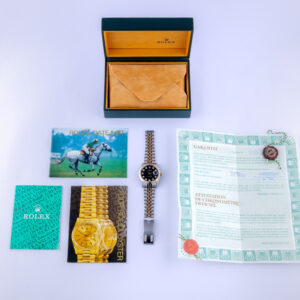 Rolex Oyster Perpetual Datejust Black Diamond 16233 2000 (Full Set) 15 2E0B6886 1CG 3M Langedyk Vintage Watches