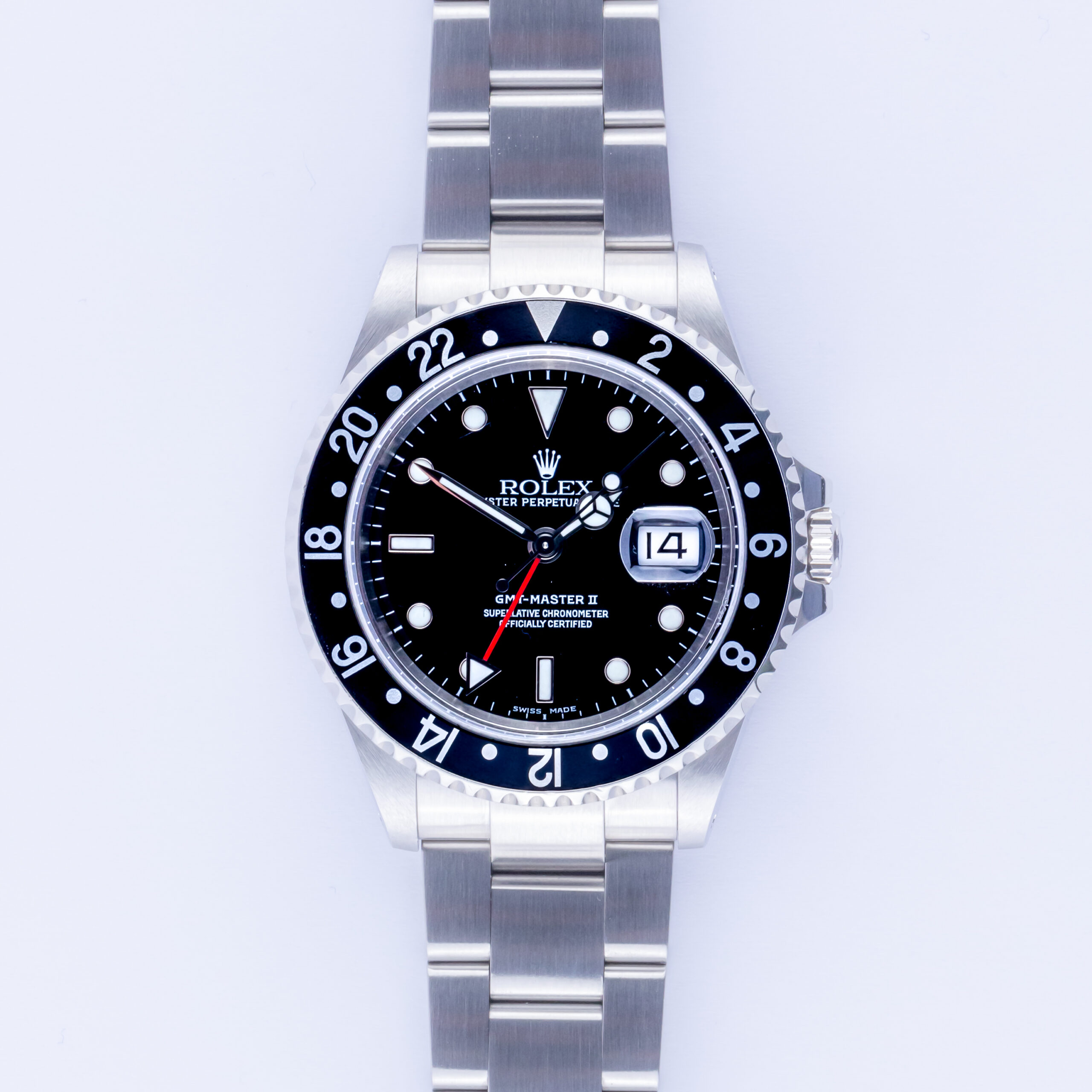 Rolex GMT-Master II Black 16710 2000 (Vollständiger Satz) 3 P960824