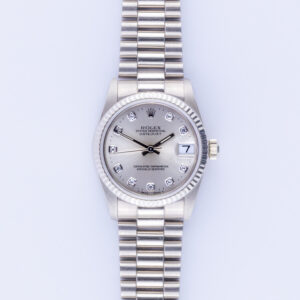 Rolex Datejust 31 Mid-Size Silver Diamond 68279 1991 (Full Set) 10 rolex-datejust-mid-size-68279