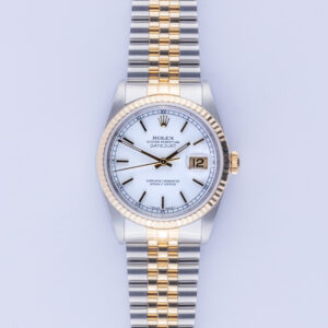 Rolex Oyster Perpetual Datejust White 16233 1992 (Vollständiger Satz) 10 rolex-datejust-16233-62