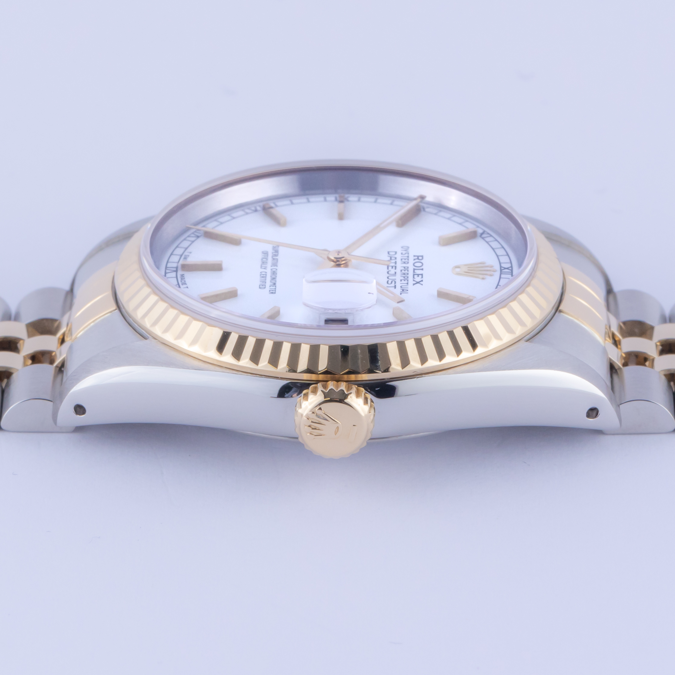 Rolex Oyster Perpetual Datejust White 16233 1992 (Vollständiger Satz) 6 rolex-datejust-16233-62