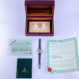 Rolex Datejust 31 Mid-Size Silver Diamond 68279 1991 (Full Set) 15 2E0B7205 1CG 3M Langedyk Vintage Watches
