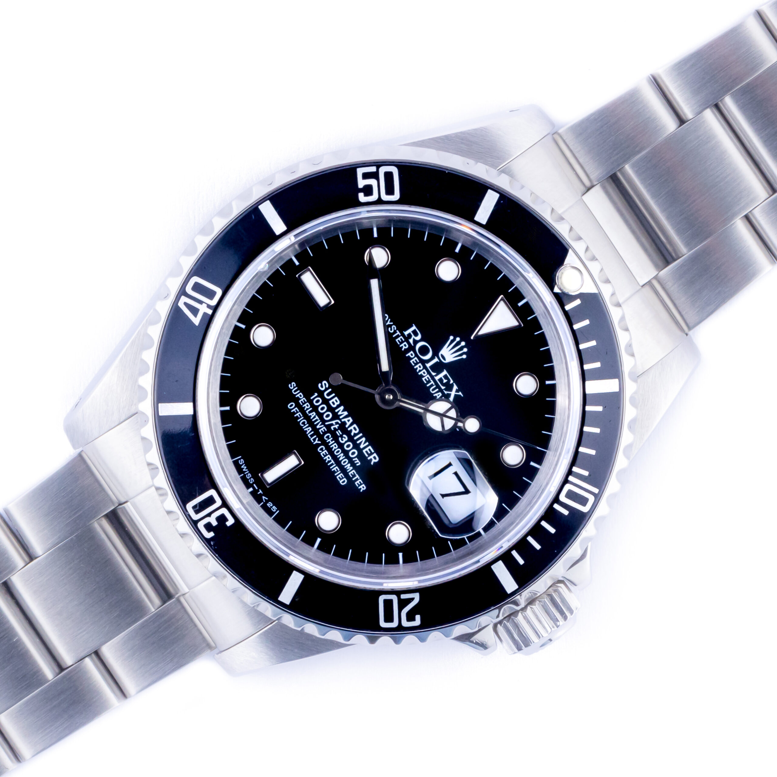 Rolex Submariner Date Black 16610 1989 (Full Set) 1 rolex-submariner-16610-11
