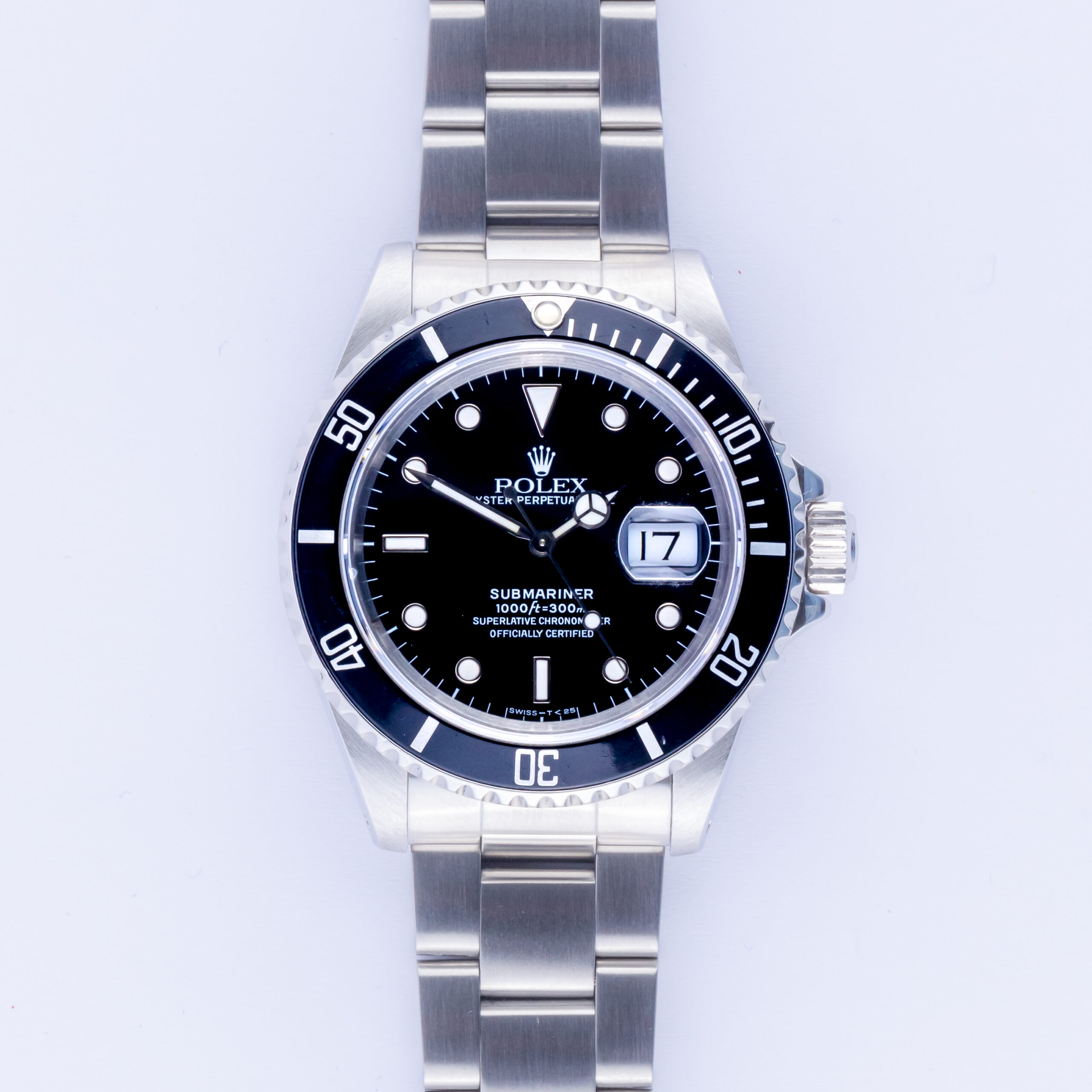 Rolex Submariner Date Black 16610 1989 (Full Set) 3 rolex-submariner-16610-11