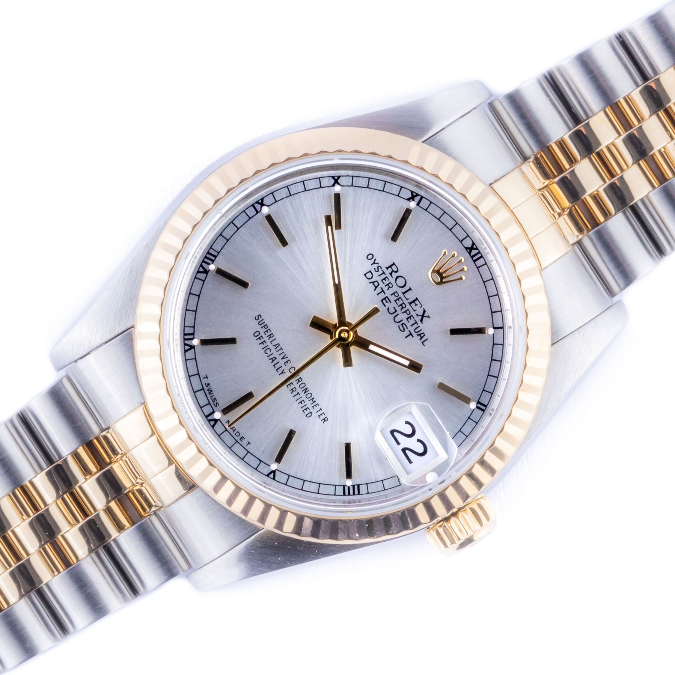 Rolex Datejust Mid-Size Silver 68273 1995 (Full Set) 1 rolex-datejust-mid-size-68273-10