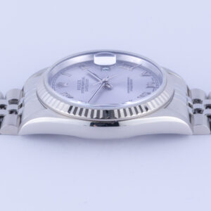 Rolex Oyster Perpetual Datejust Grey Roman 16234 2002 (Full Set) 12 rolex-datejust-16234-57