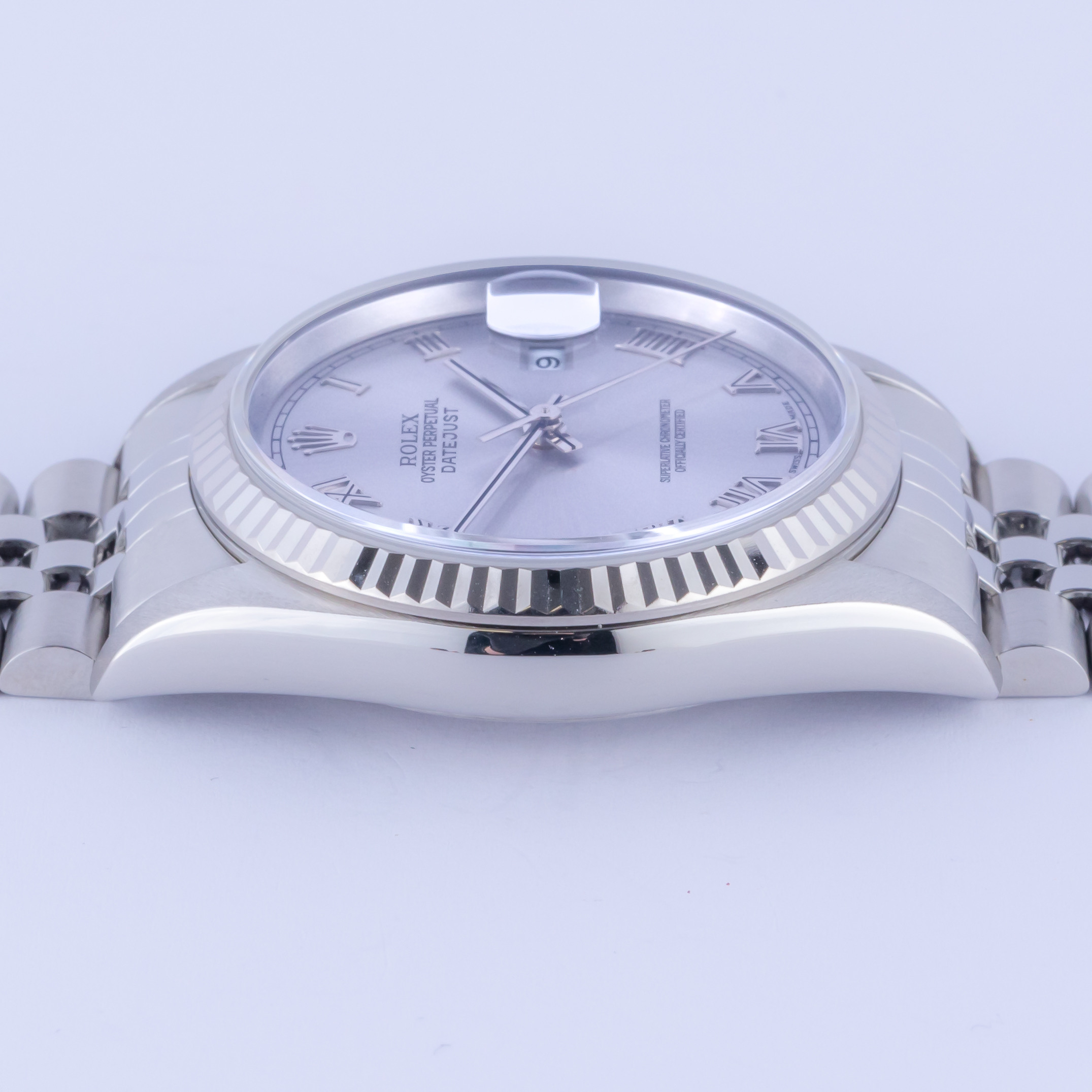 Rolex Oyster Perpetual Datejust Grey Roman 16234 2002 (Full Set) 5 rolex-datejust-16234-57