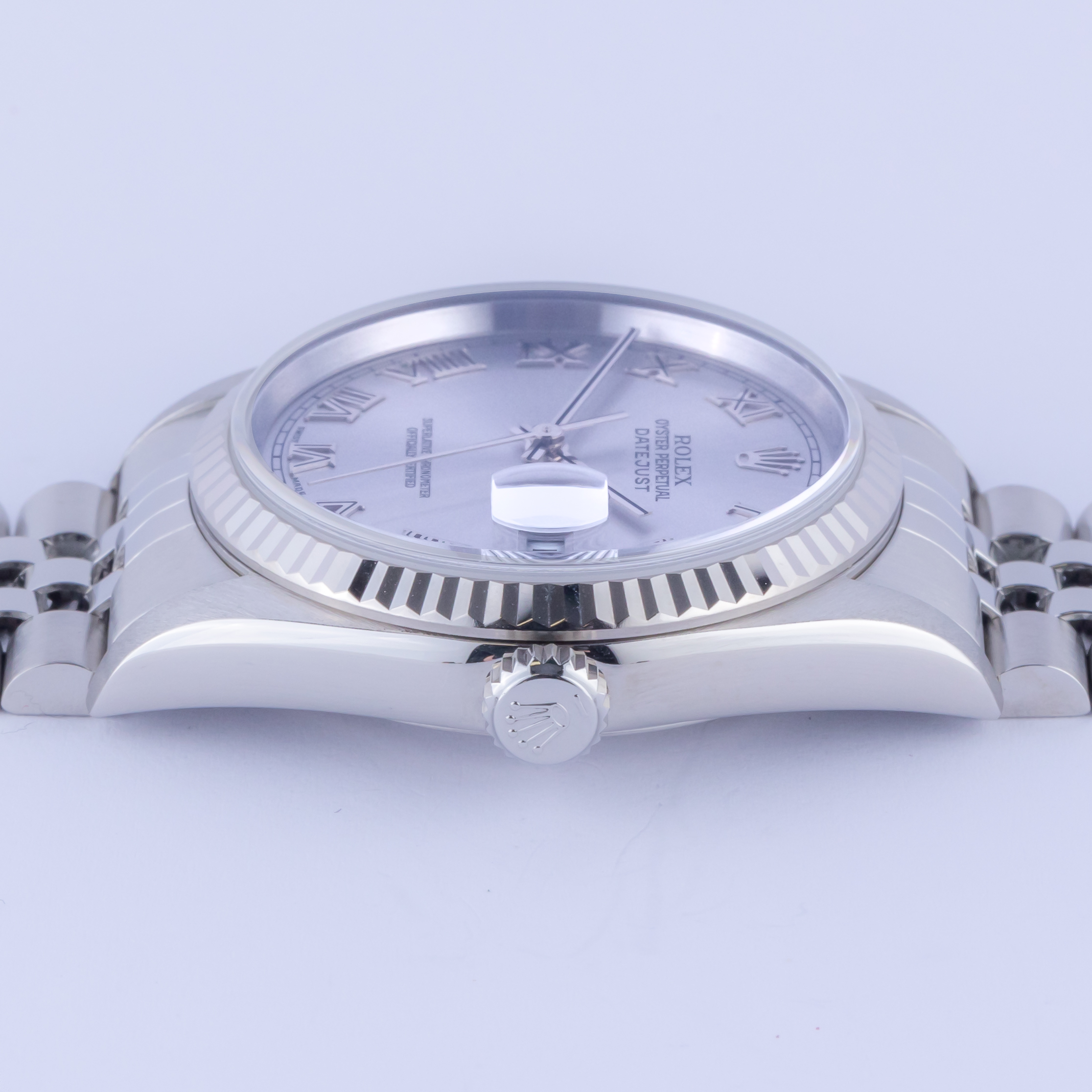 Rolex Oyster Perpetual Datejust Grey Roman 16234 2002 (Full Set) 6 rolex-datejust-16234-57