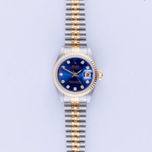 Rolex Lady-Datejust Blue Diamond 69173 1996 (Vollständiger Satz) 10 rolex-lady-datejust-69173-43