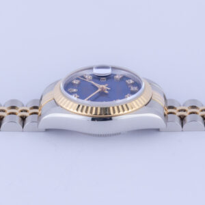 Rolex Lady-Datejust Blue Diamond 69173 1996 (Vollständiger Satz) 12 rolex-lady-datejust-69173-43