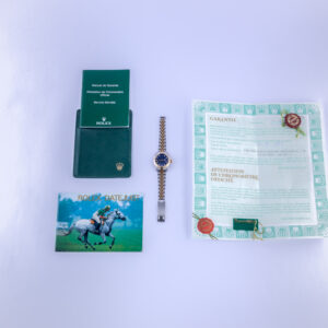Rolex Lady-Datejust Blue Diamond 69173 1996 (Vollständiger Satz) 15 rolex-lady-datejust-69173-43