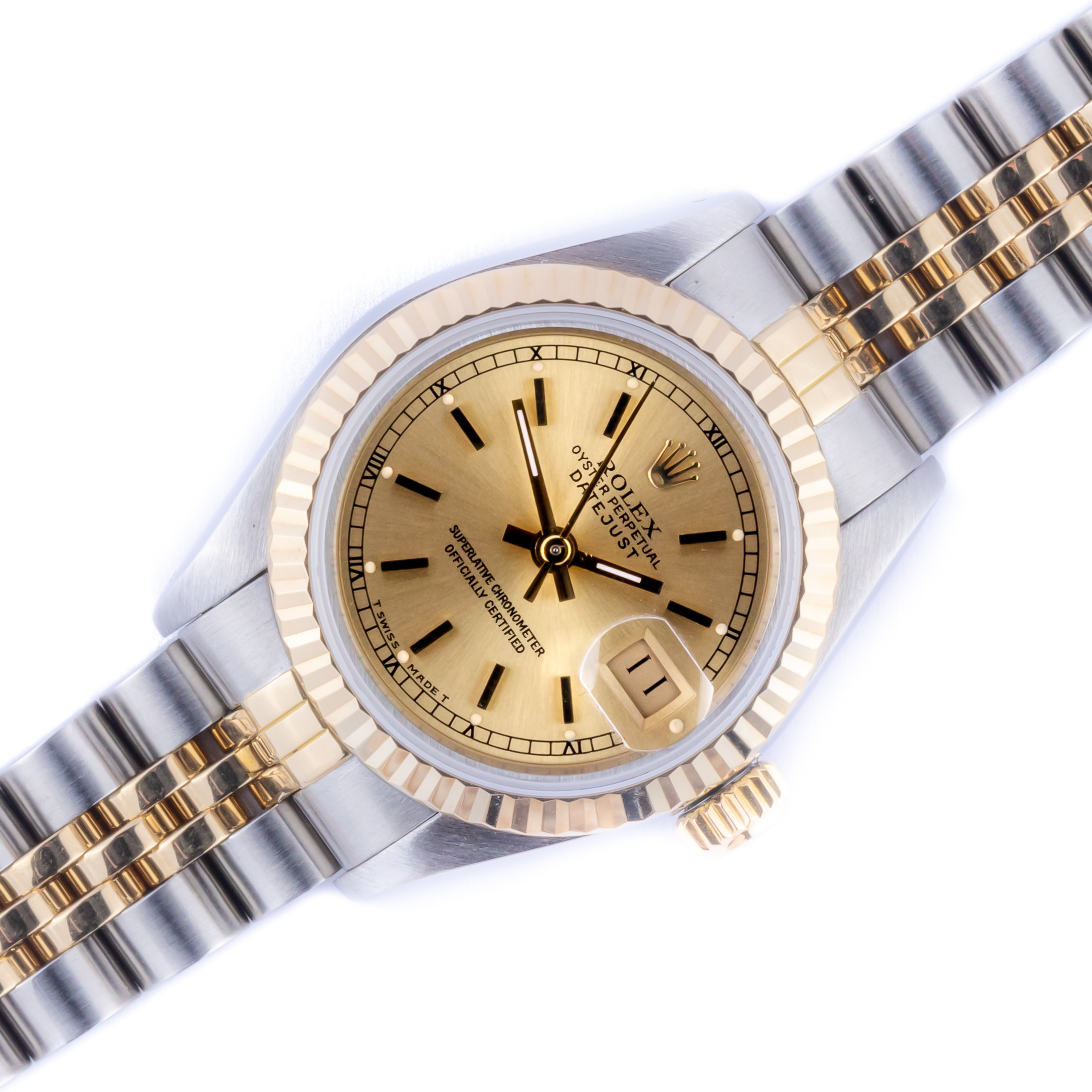 Rolex Lady-Datejust Champagne 69173 1988 (Vollständiger Satz) 1 rolex-lady-datejust-69173-42