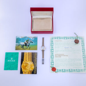 Rolex Lady-Datejust White 69173 1990 (Vollständiger Satz) 15 rolex-lady-datejust-69173-28