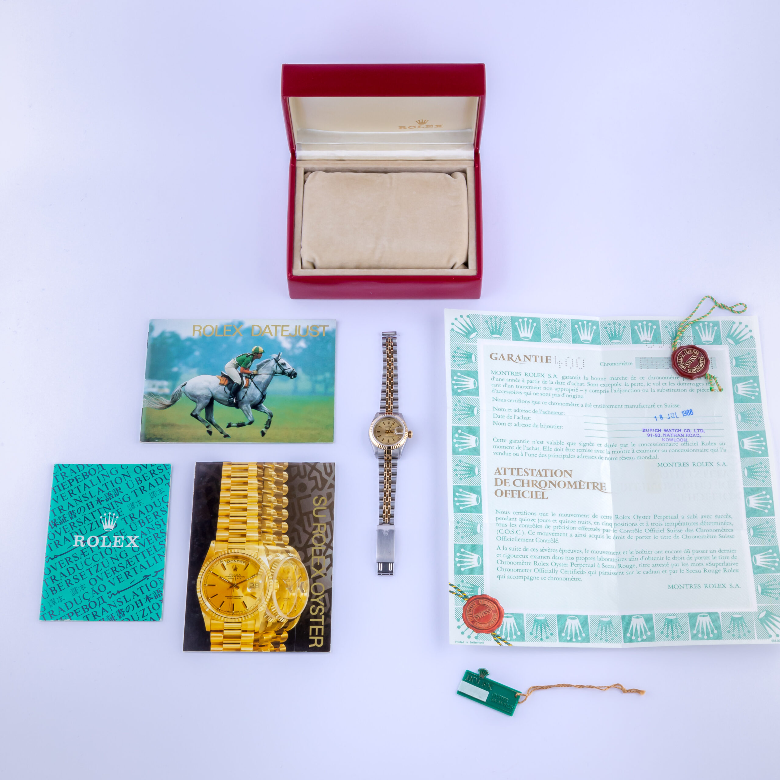 Rolex Lady-Datejust Champagne 69173 1988 (Vollständiger Satz) 8 rolex-lady-datejust-69173-42