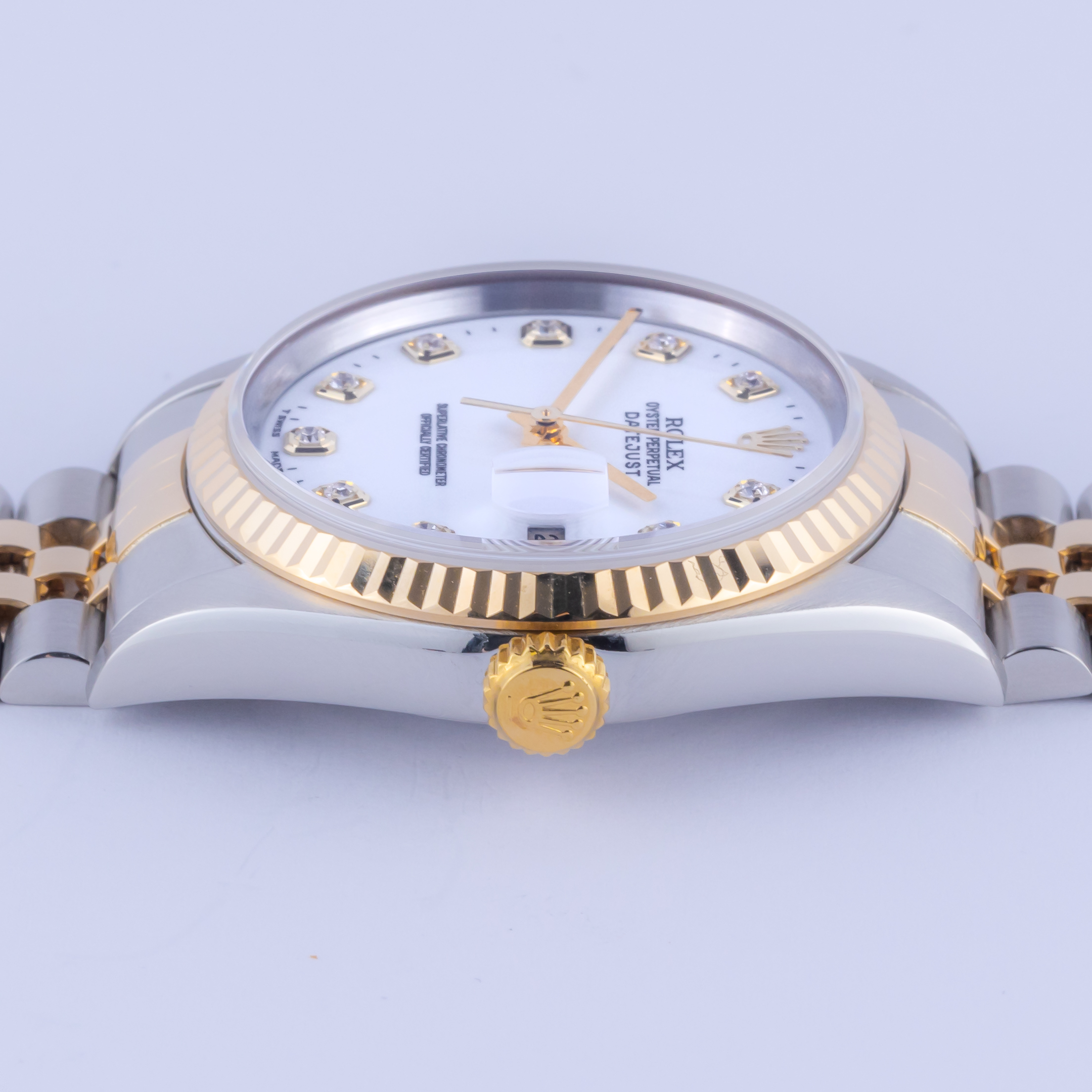 Rolex Oyster Perpetual Datejust White Diamond 16233 1993 (Full Set) 6 rolex-datejust-16233-75