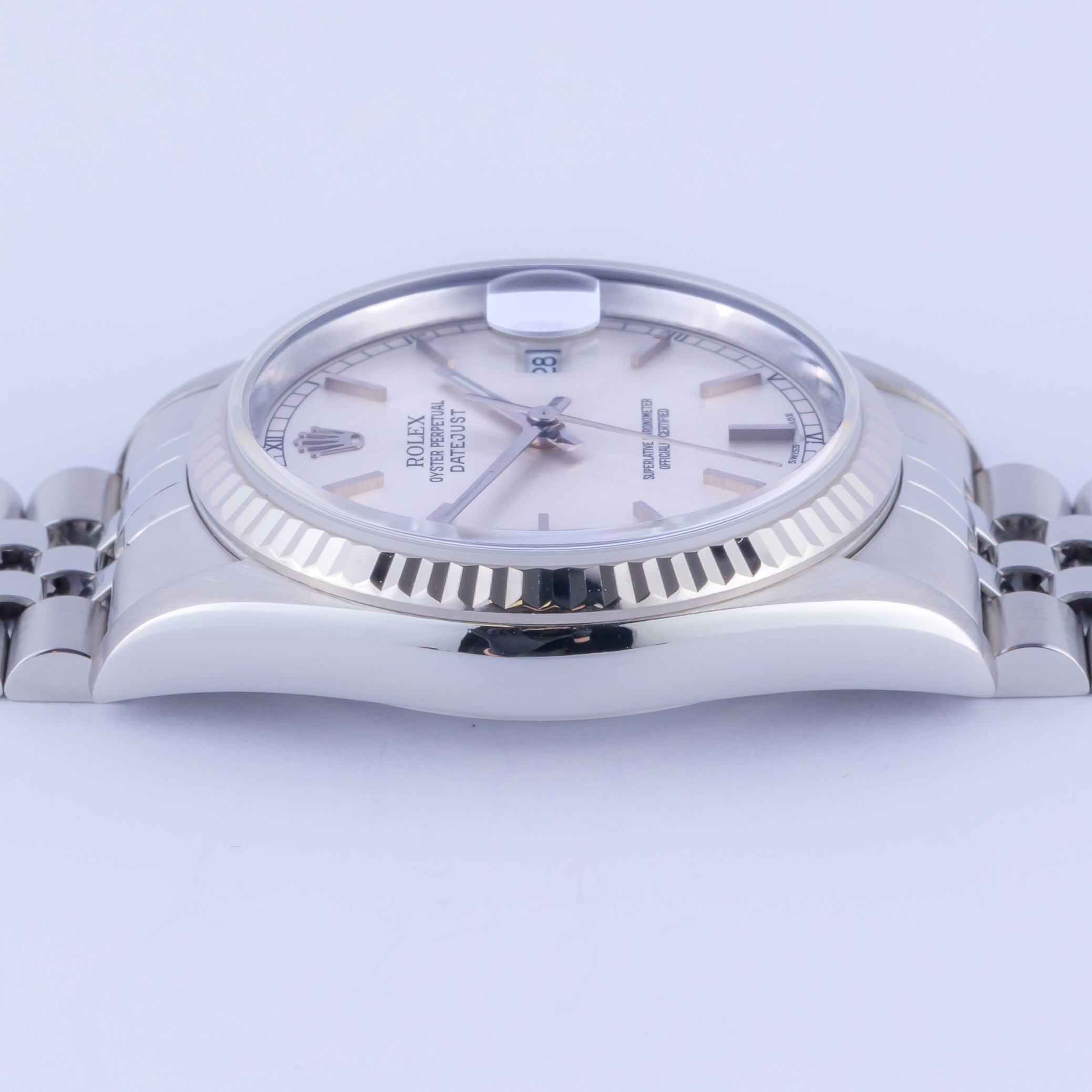 Rolex Oyster Perpetual Datejust Silver 16234 2001 (Full Set) 6 Rolex Datejust 16234