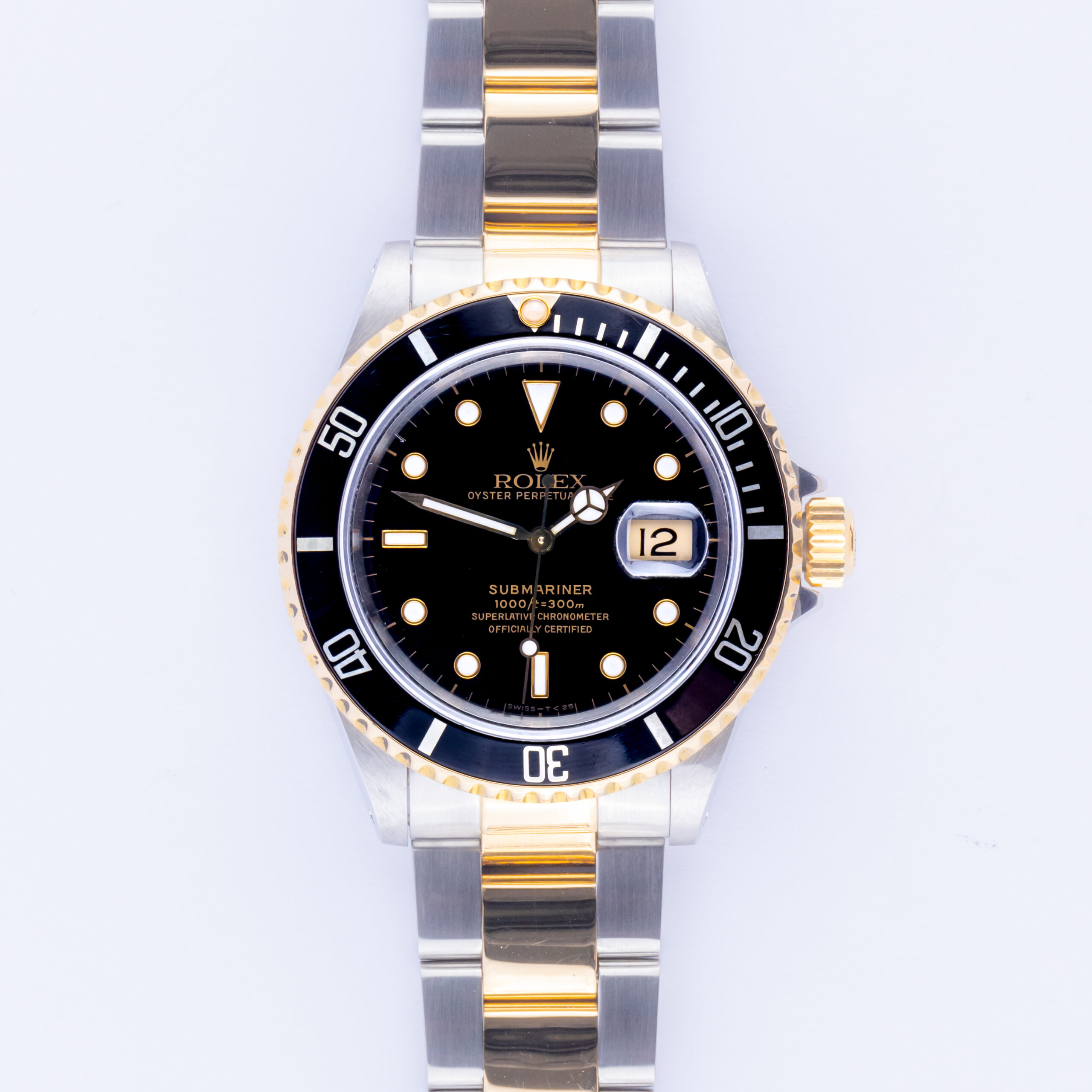 Rolex Submariner Date Black 16613 1991 (Full Set) 3 Rolex Submariner 16613