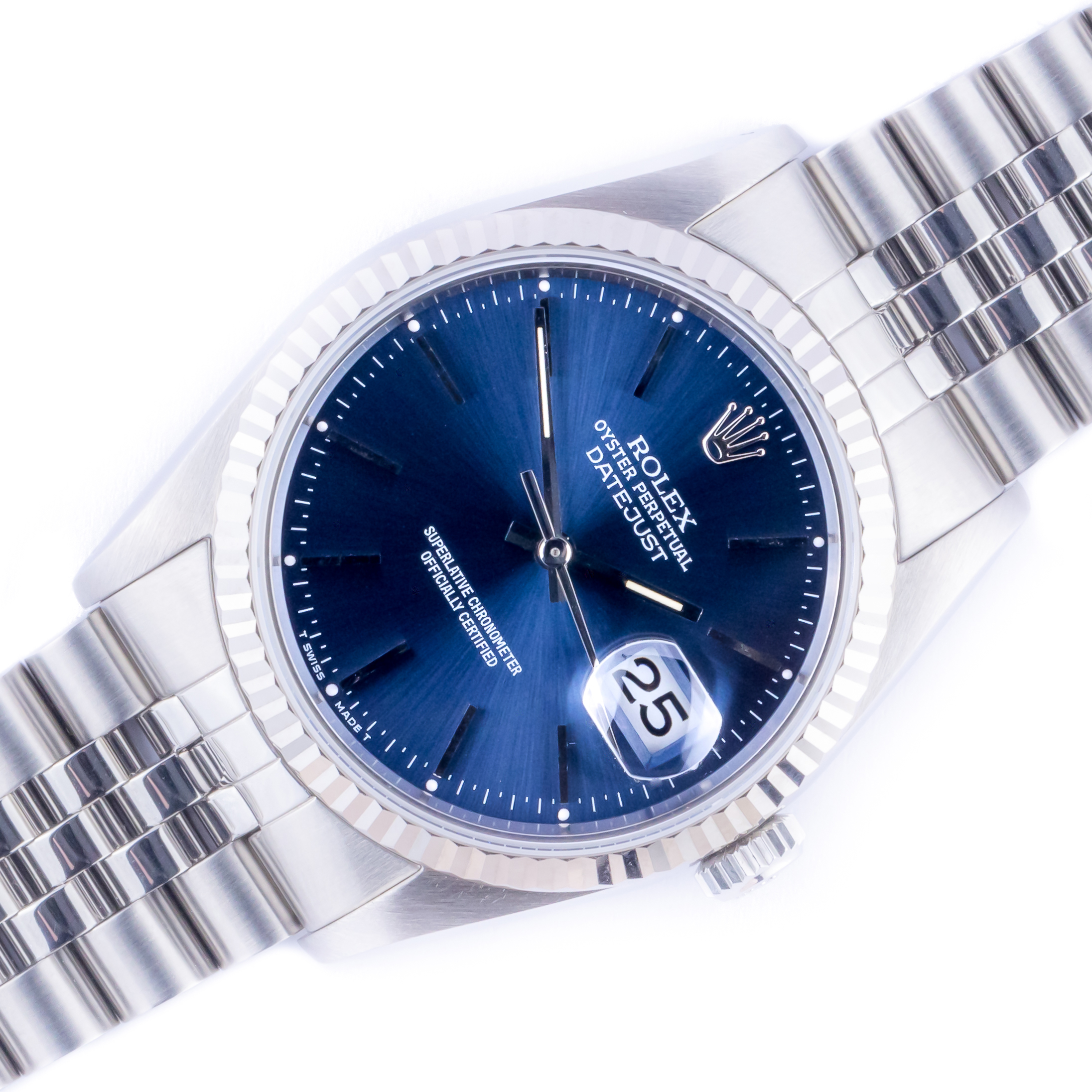 Rolex Oyster Perpetual Datejust Blue 16234 1993 (Full Set) 1 Rolex Datejust 16234