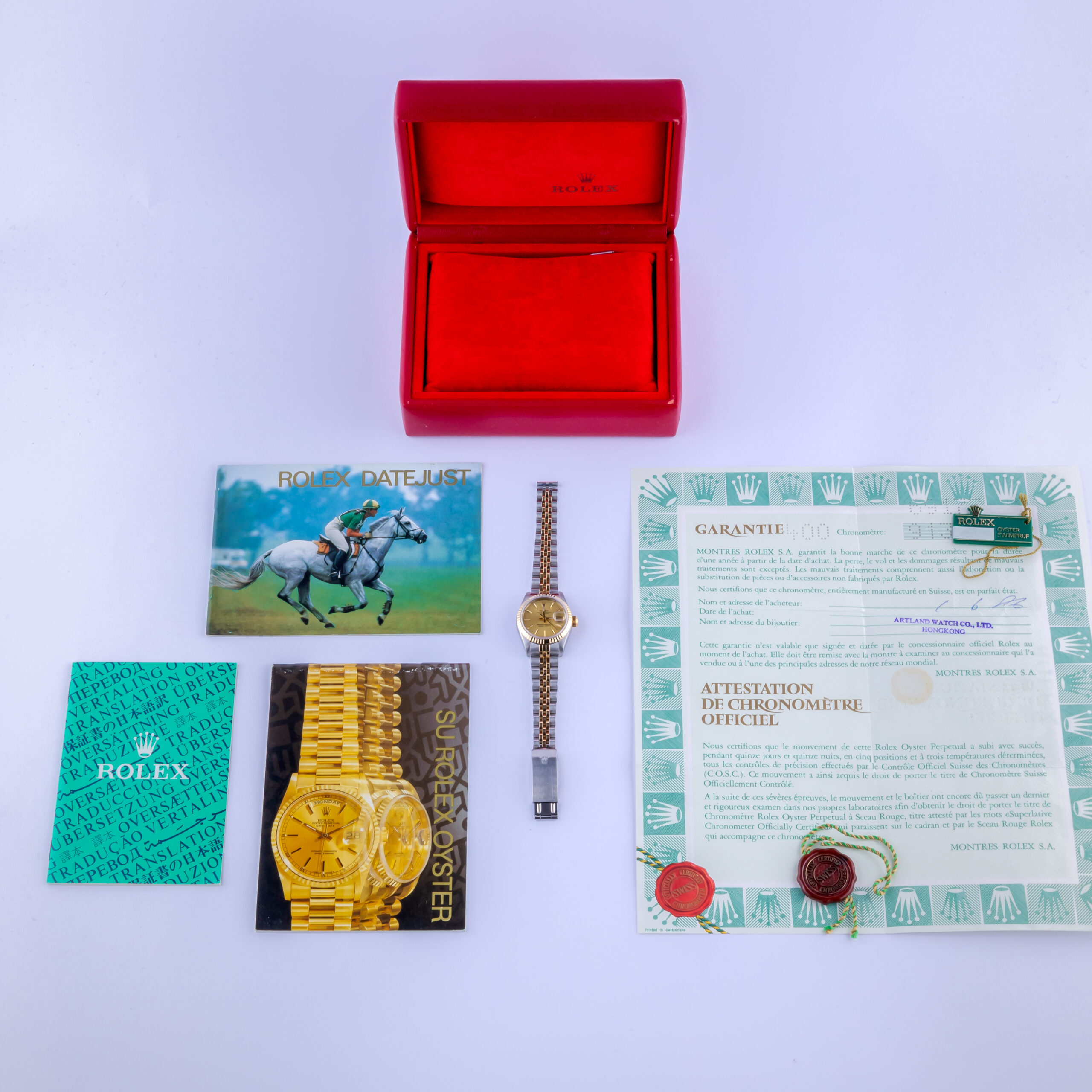 Rolex Lady-Datejust Champagne 69173 1986 (Full Set) 8 Rolex Lady-Datejust Champagne 69173 1986 (Full Set) - Image 8