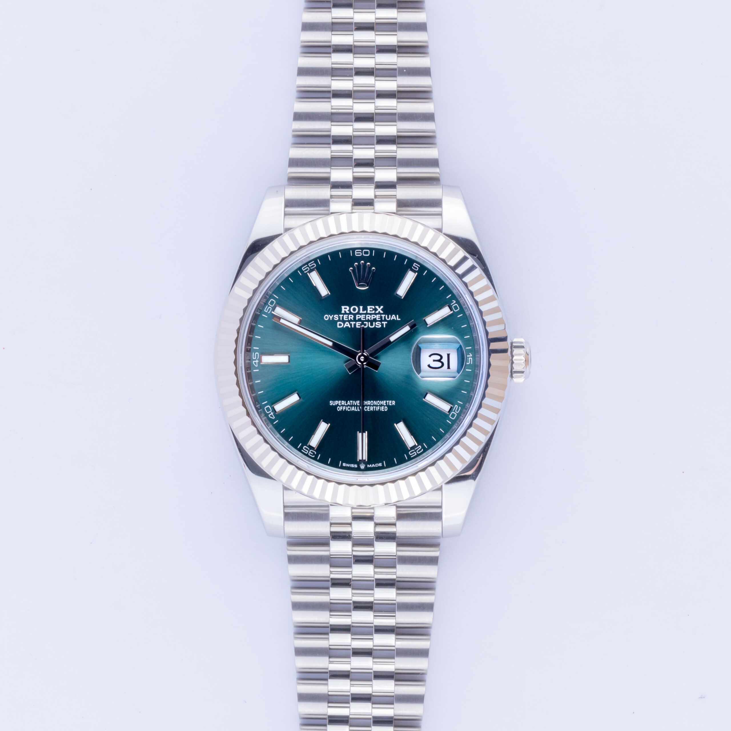 Rolex Datejust 41 Mint Green 126334 2023 (Vollständiger Satz) 3 rolex-datejust-126334-12