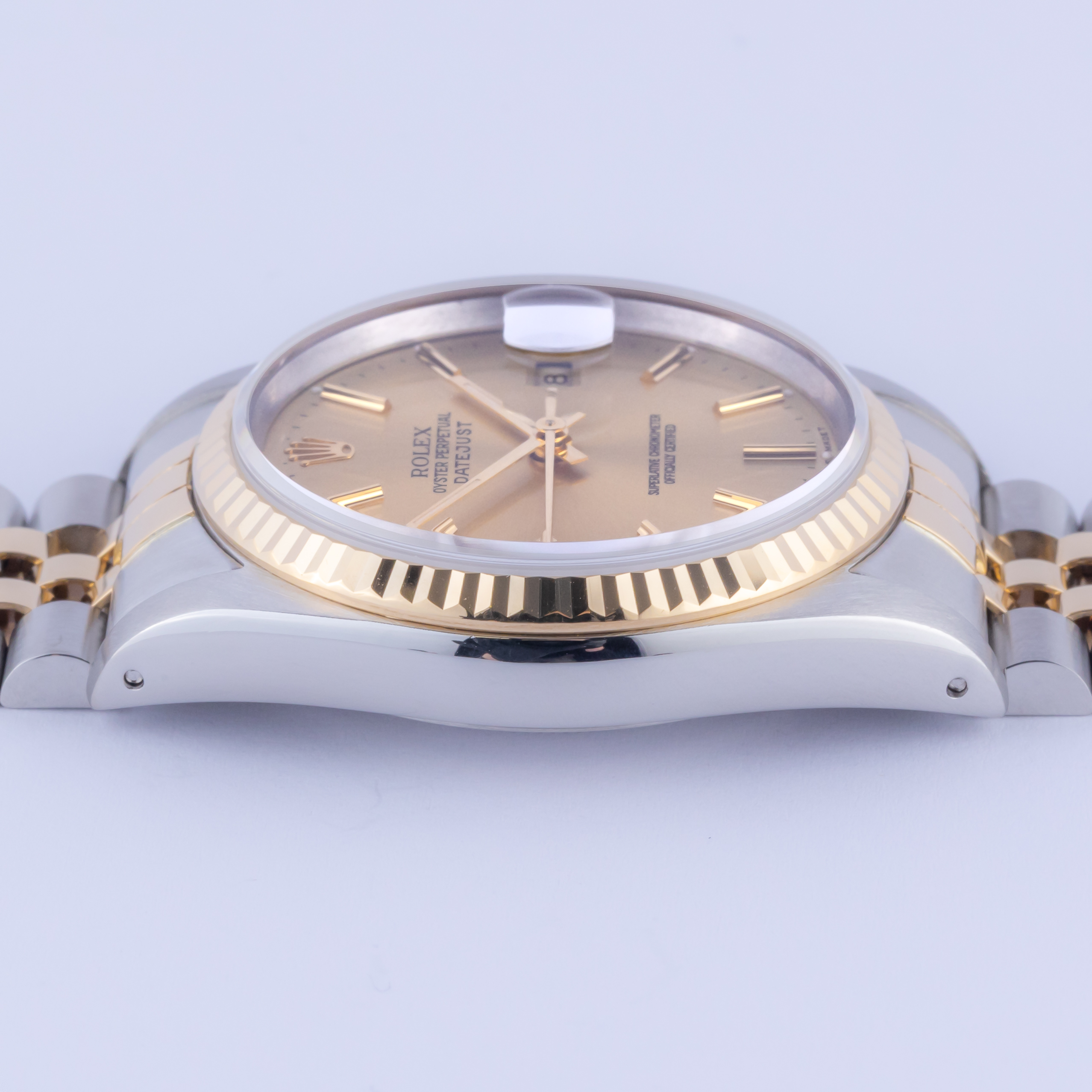 Rolex Oyster Perpetual Datejust Champagne 16233 1992 5 rolex-datejust-16233-85