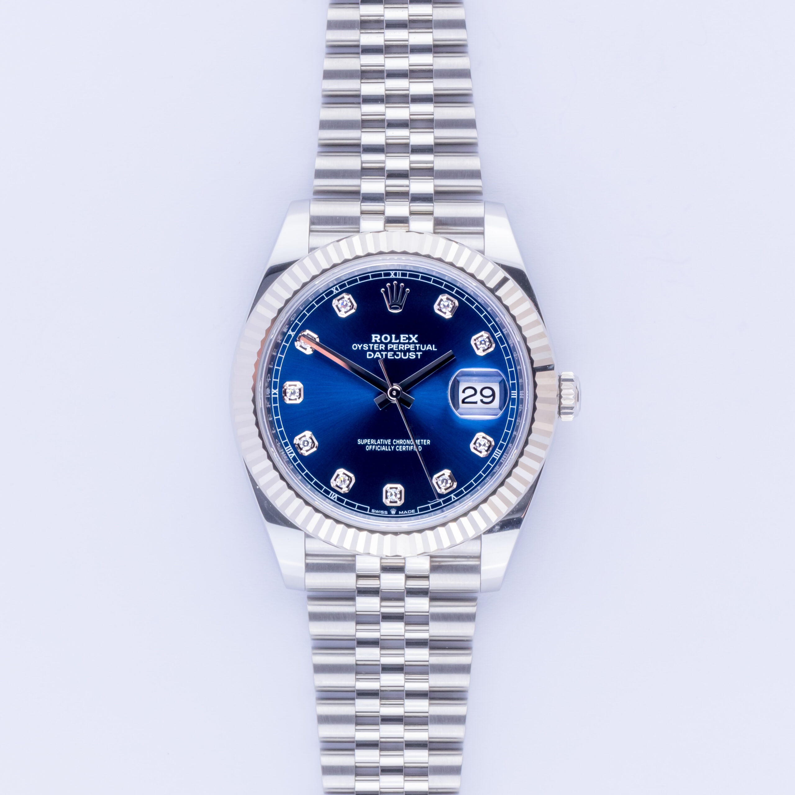 Rolex Datejust 41 Blue Diamond 126334 2024 (Vollständiger Satz) 3 rolex-datejust-126334-16