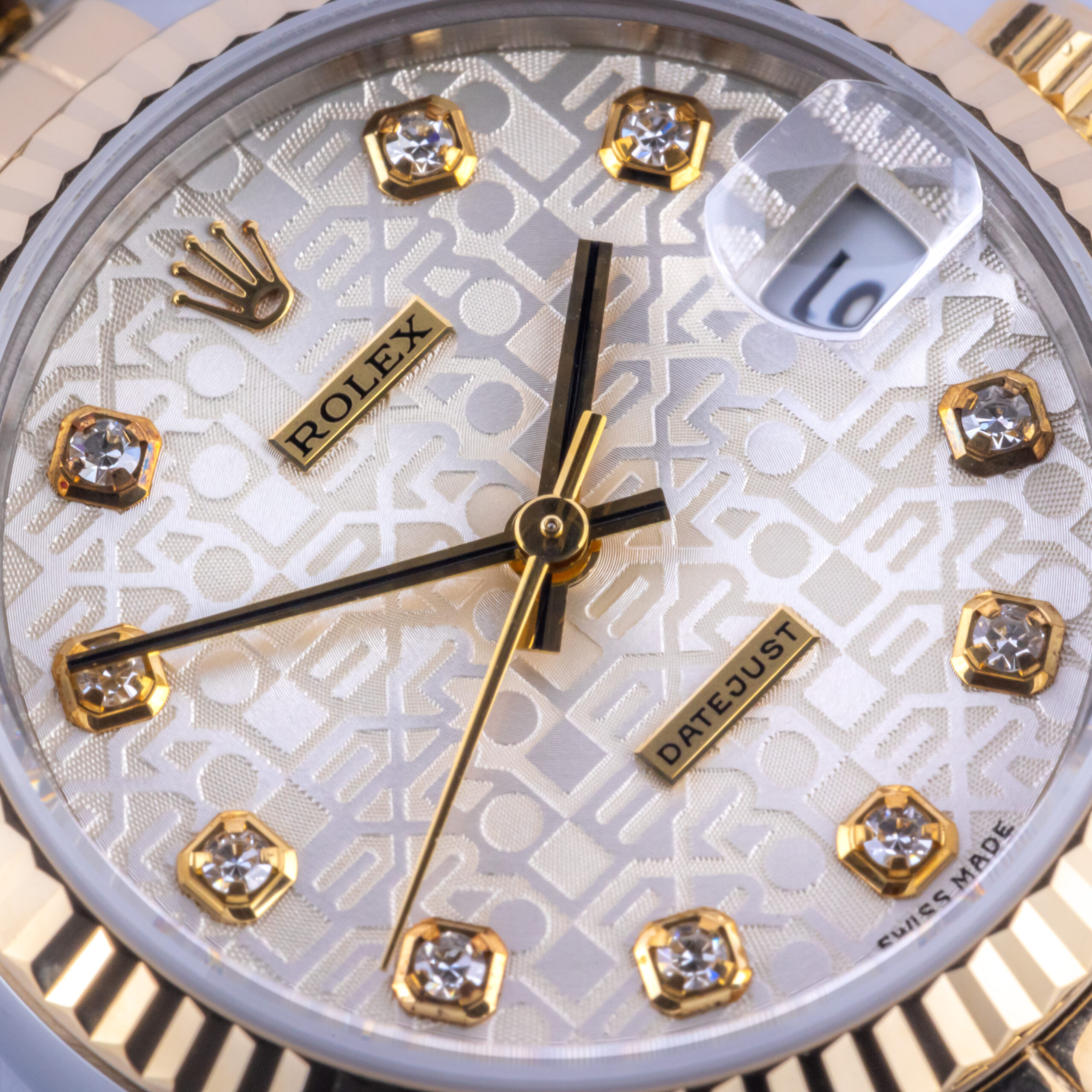 Rolex Datejust Mid-Size Silver Diamond 68273 1995 (Full Set) 2 rolex-datejust-mid-size-68273-11