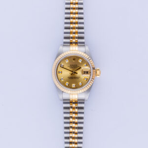 Rolex Lady-Datejust Champagne Diamond 69173 1997 (Vollständiger Satz) 10 rolex-lady-datejust-69173-52