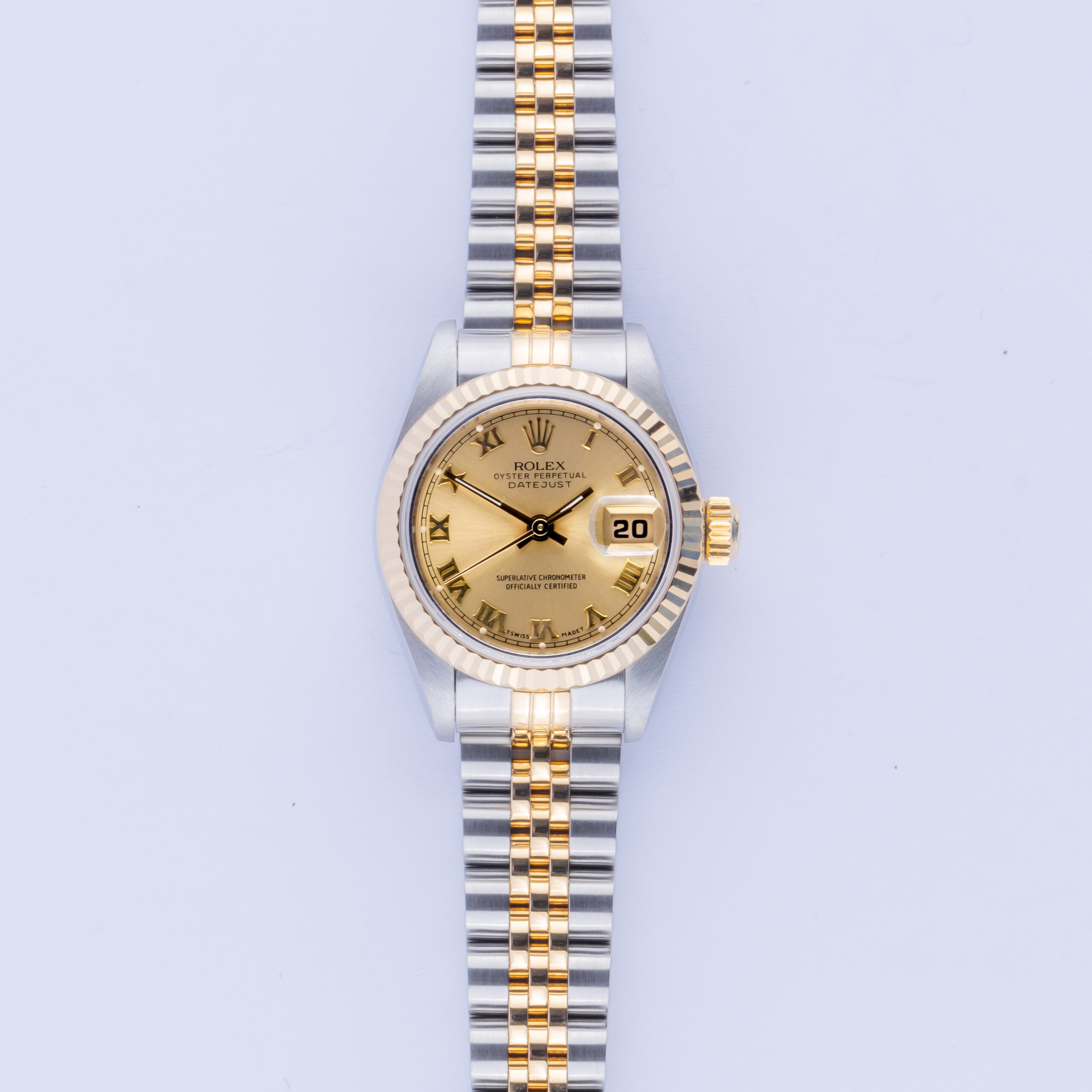 Rolex Lady-Datejust Champagne Roman 69173 1993 (Full Set) 3 rolex-lady-datejust-69173-54