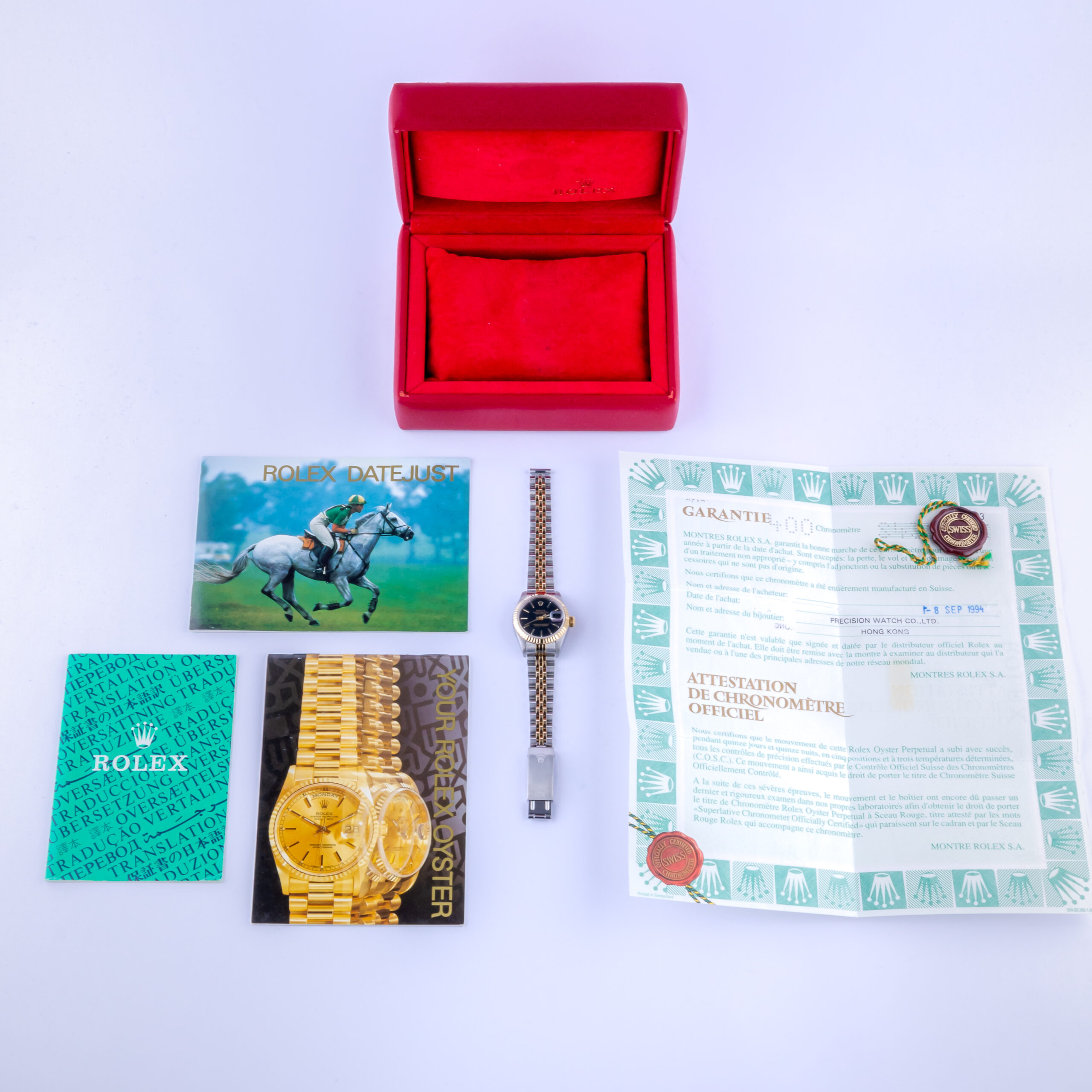 Rolex Lady-Datejust Black 69173 1993 (Full Set) 8 Rolex Lady-Datejust Black 69173 1993 (Full Set) - Image 8