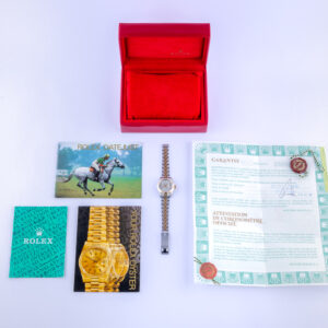 Rolex Lady-Datejust Silver 69173 1993 (Full Set) 15 2E0B1375 1CG 3M Langedyk Vintage Watches