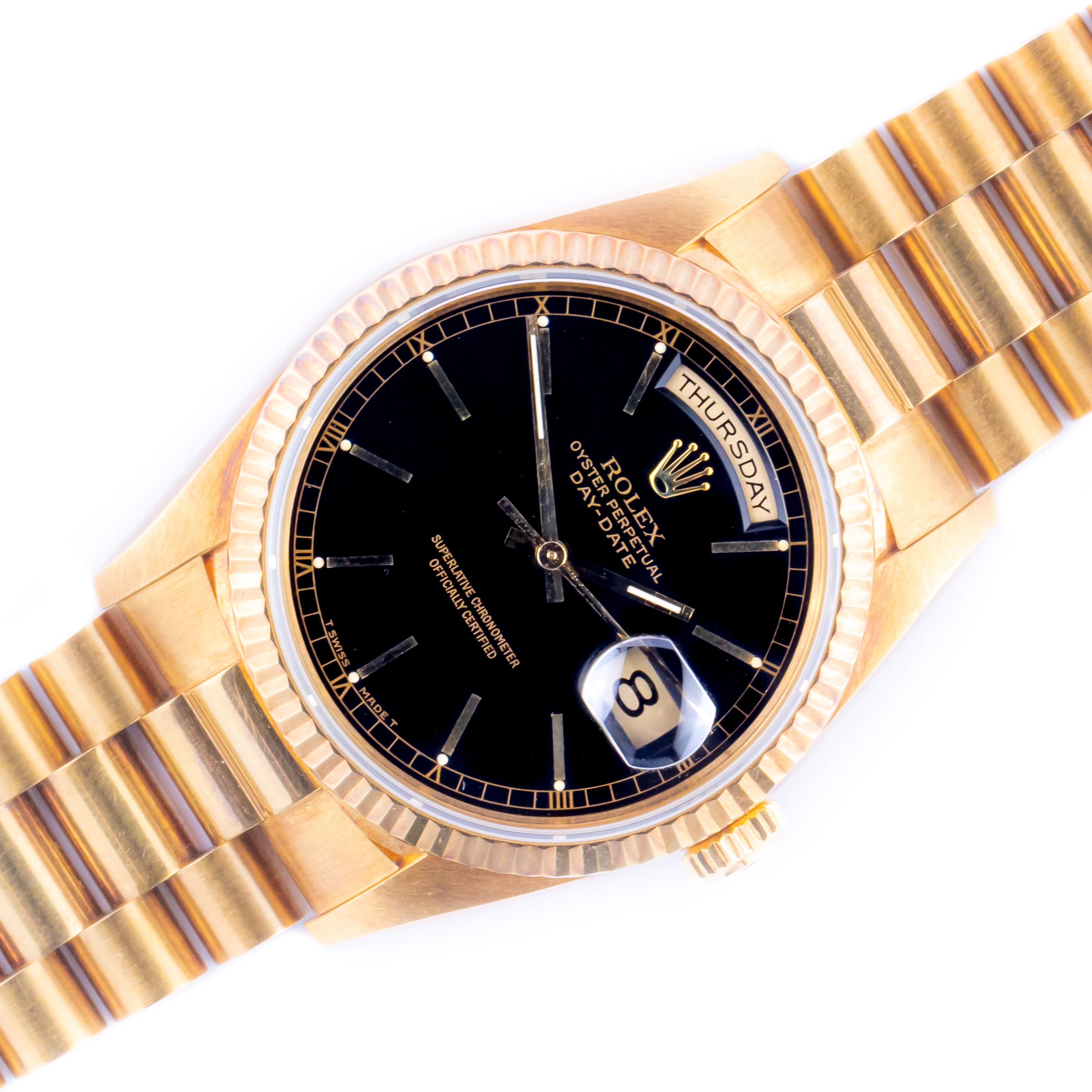Rolex Day-Date Black 18238 1991 (Vollständiger Satz) 1 rolex-day-date-18238-16