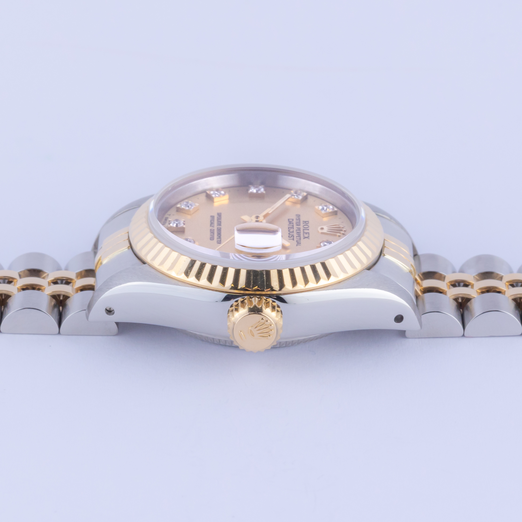 Rolex Lady-Datejust Champagne Diamond 69173 1986 (Vollständiger Satz) 6 rolex-lady-datejust-69173-60