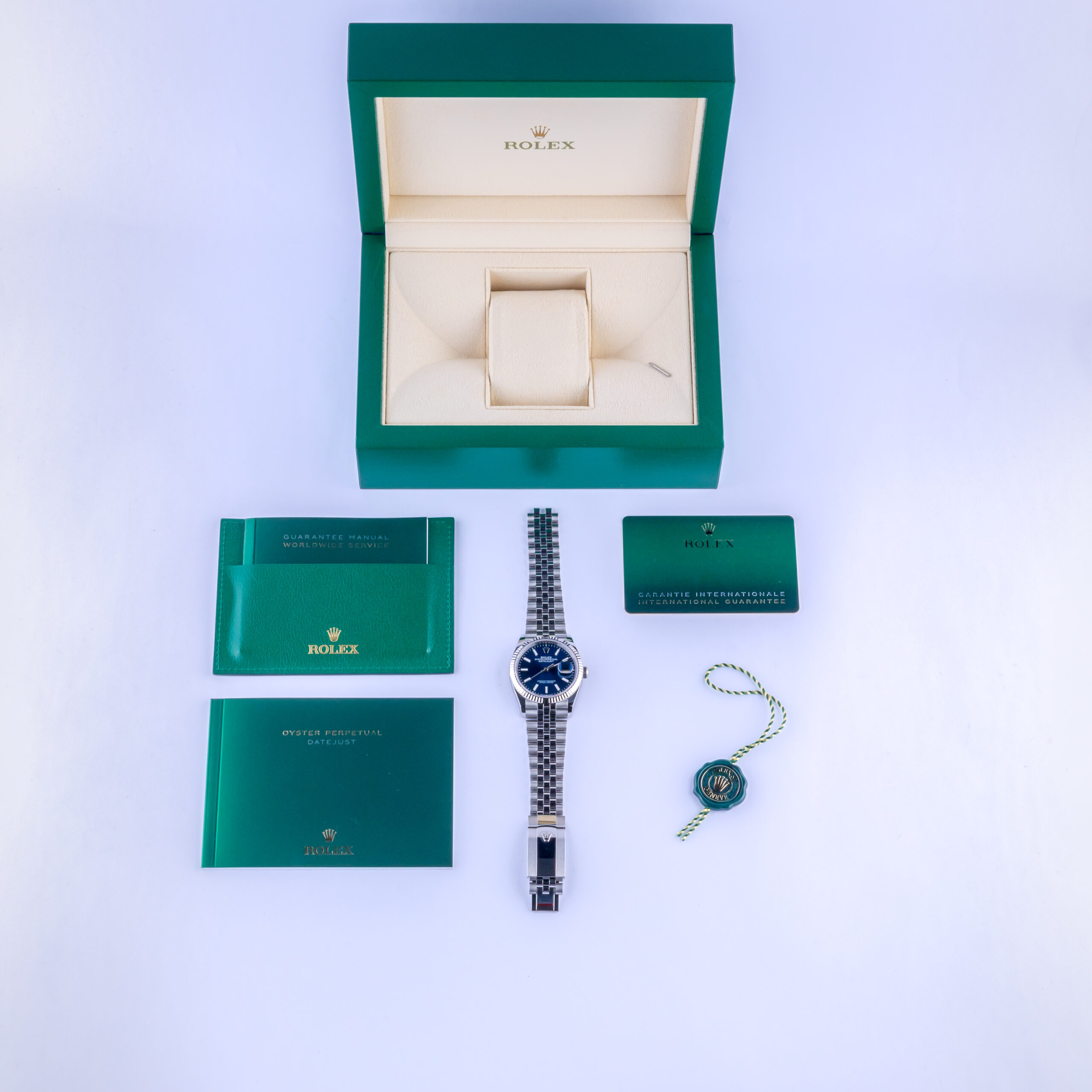 NEW Rolex Datejust Blue 126234 2024 (Full Set) 8 Rolex Datejust 126234