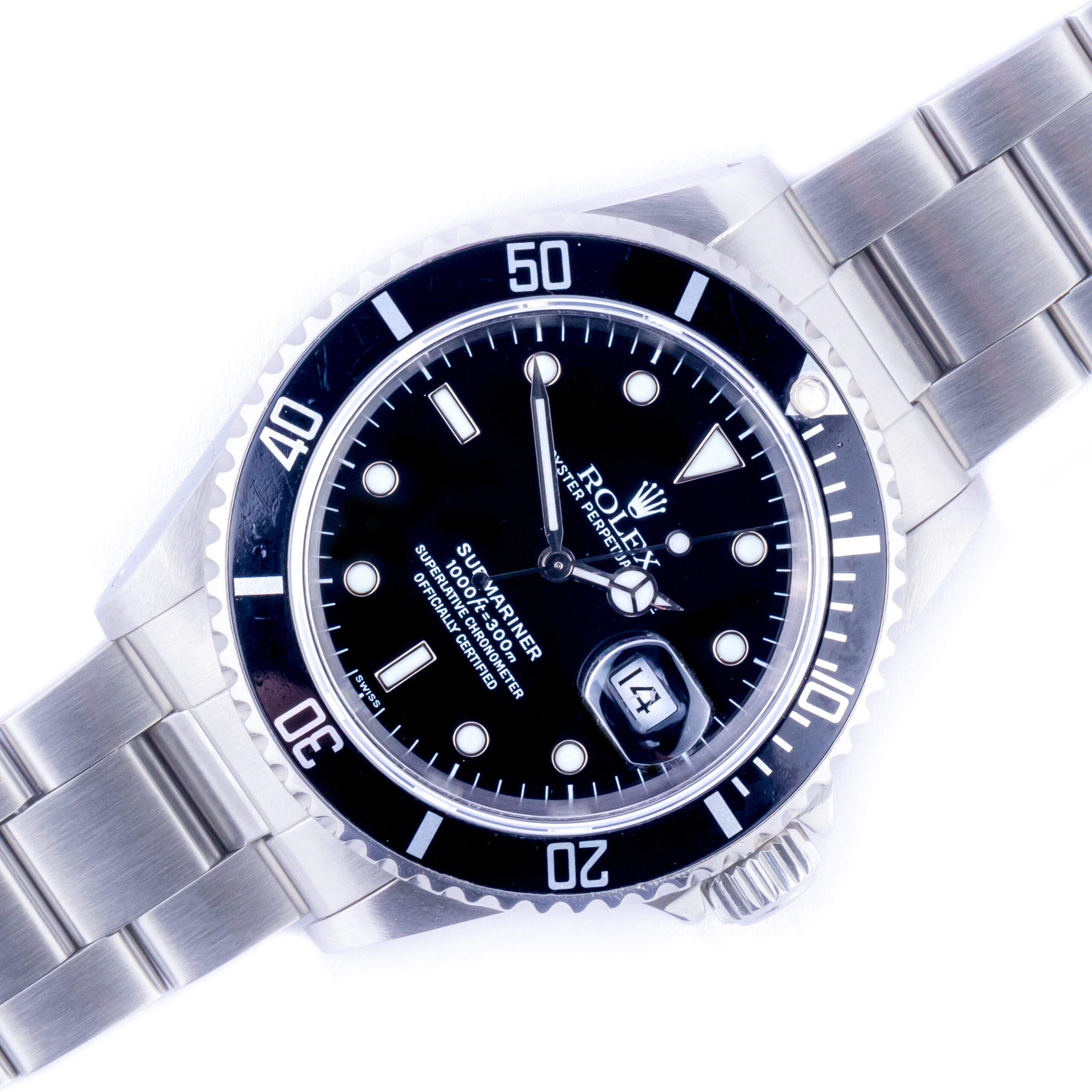 Rolex Submariner Date Black 16610 1999 (Full Set) 1 rolex-submariner-16610-14