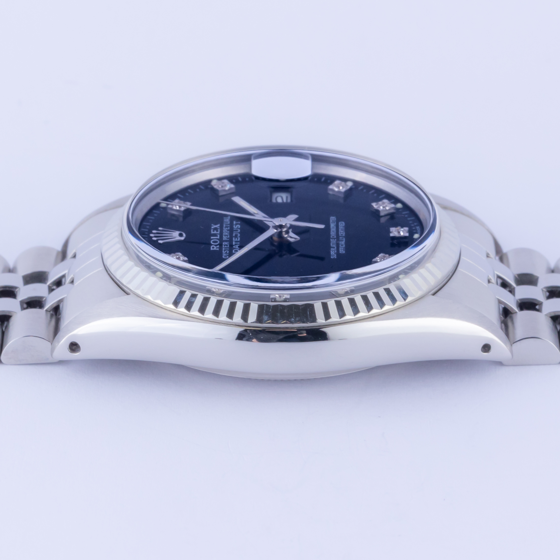 Rolex Oyster Perpetual Datejust Black Diamond 16014 1984 (Full Set) 5 rolex-datejust-16014-17