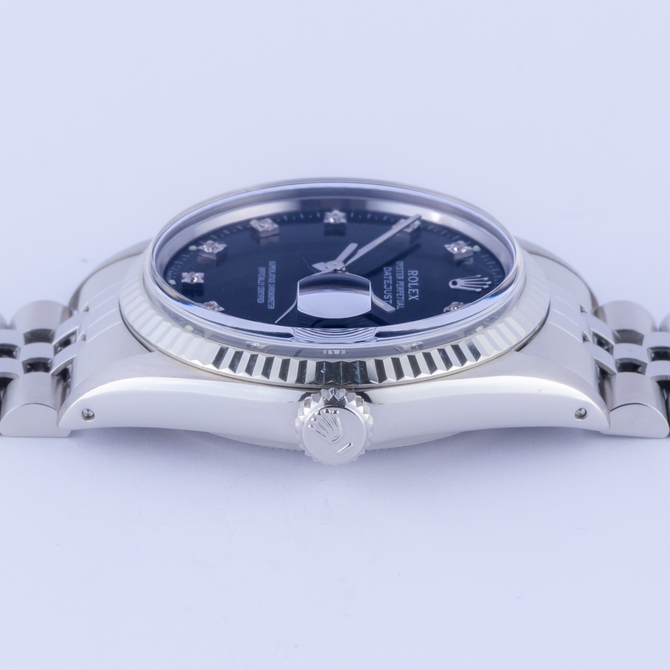 Rolex Oyster Perpetual Datejust Black Diamond 16014 1984 (Full Set) 6 rolex-datejust-16014-17