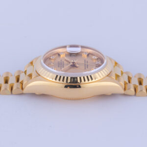 Rolex Lady-Datejust Champagne Diamond 69178 1991 (Vollständiger Satz) 13 Rolex Lady-Datejust 69178