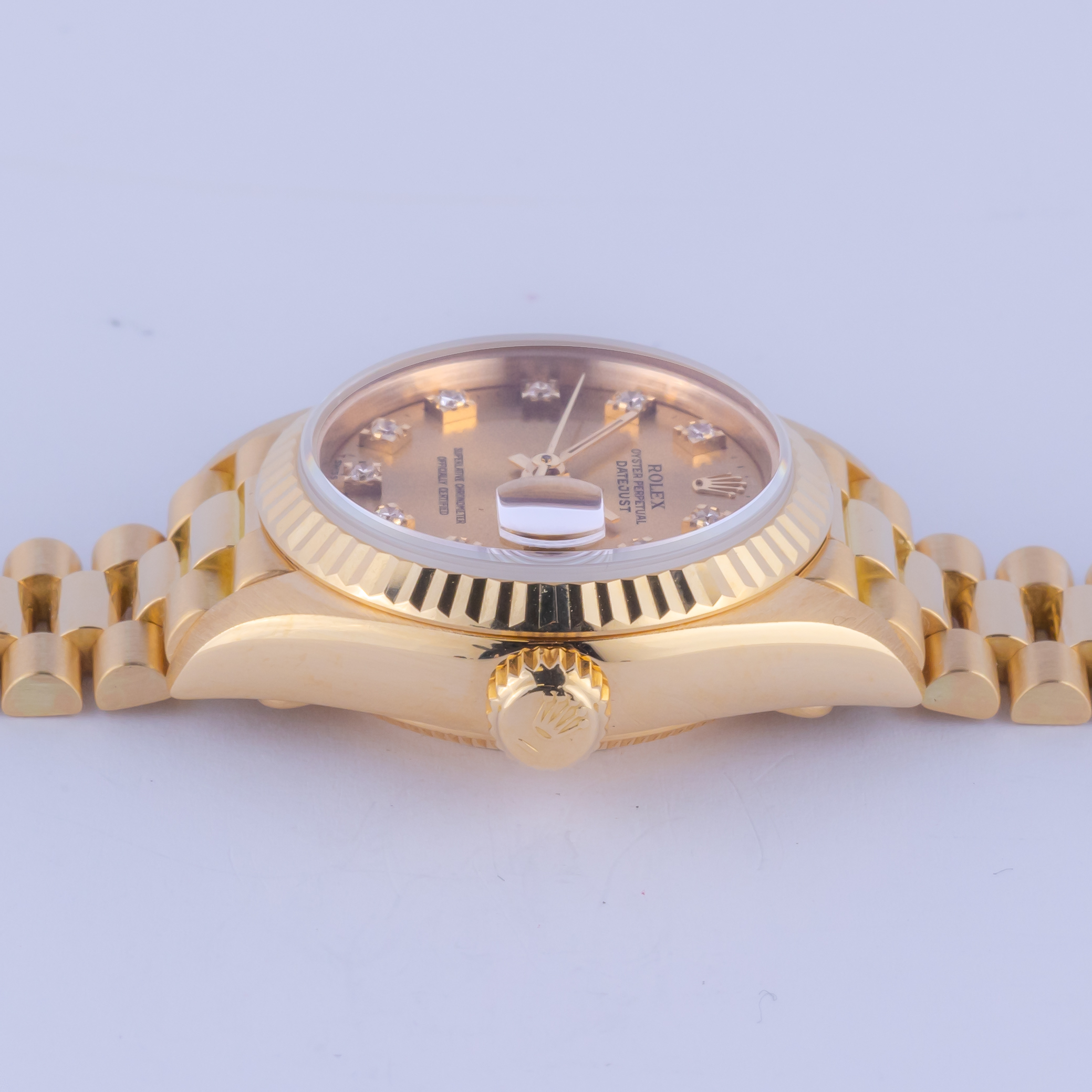 Rolex Lady-Datejust Champagne Diamond 69178 1991 (Vollständiger Satz) 5 Rolex Lady-Datejust 69178