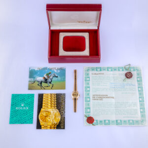 Rolex Lady-Datejust Champagne 69178 1990 (Vollständiger Satz) 15 Rolex Lady-Datejust 69178