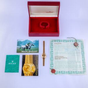 Rolex Lady-Datejust Champagne Diamond 69178 1991 (Vollständiger Satz) 15 Rolex Lady-Datejust 69178