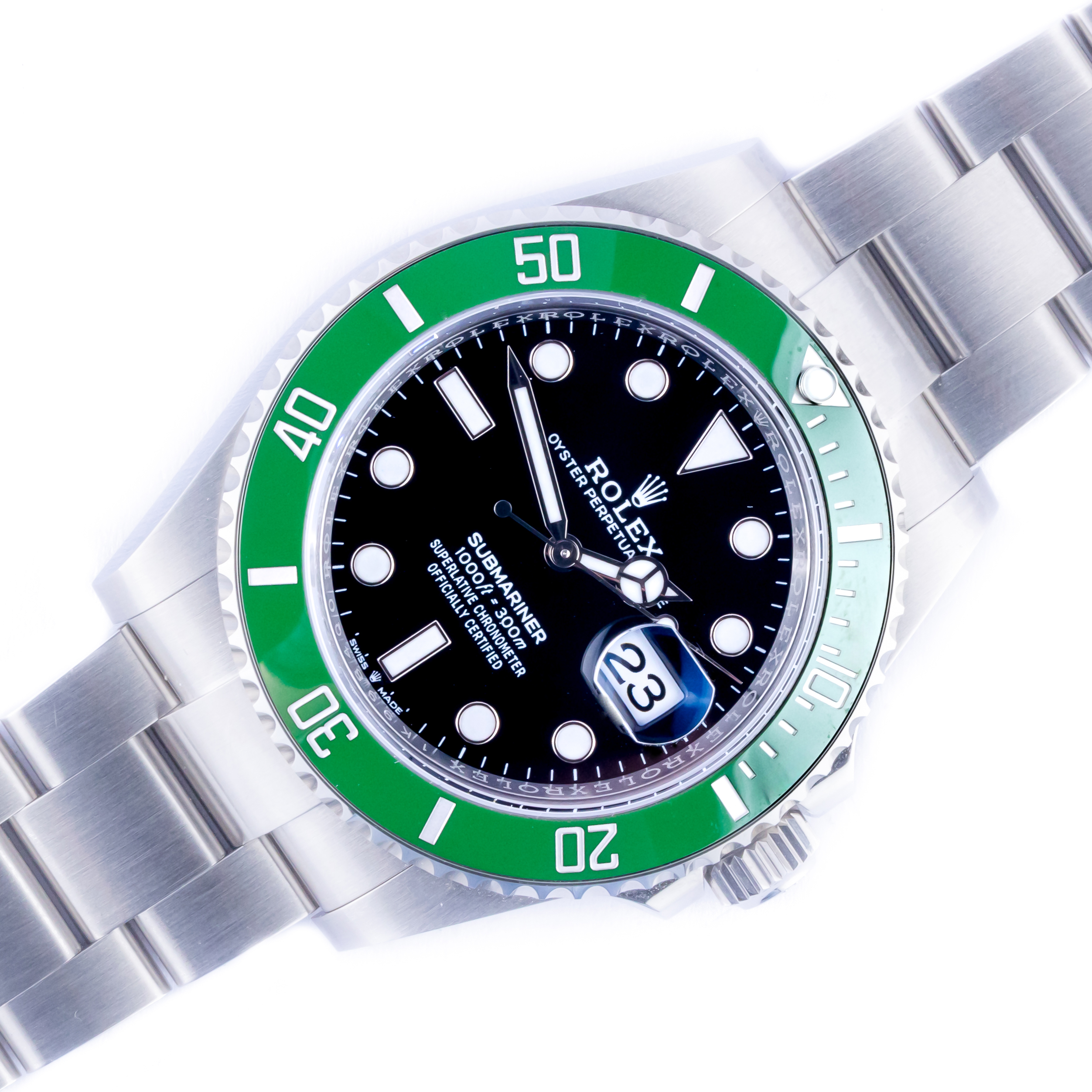 NEW Rolex Submariner Starbucks 126610LV 2024 (Full Set) 1 rolex-submariner-126610lv-5