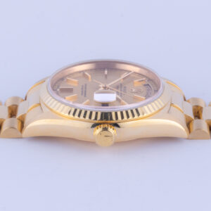 Rolex Day-Date Champagne Linen 18238 1991 (Full Set) 12 rolex-day-date-18238-23