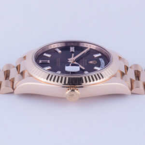 Rolex Day-Date 40 Chocolate Baguette 228235 2021 (Full Set) 12 rolex-day-date-228235-3