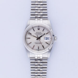 Rolex Oyster Perpetual Datejust Silver 16234 1995 (Vollständiger Satz) 10 rolex-datejust-16234-98