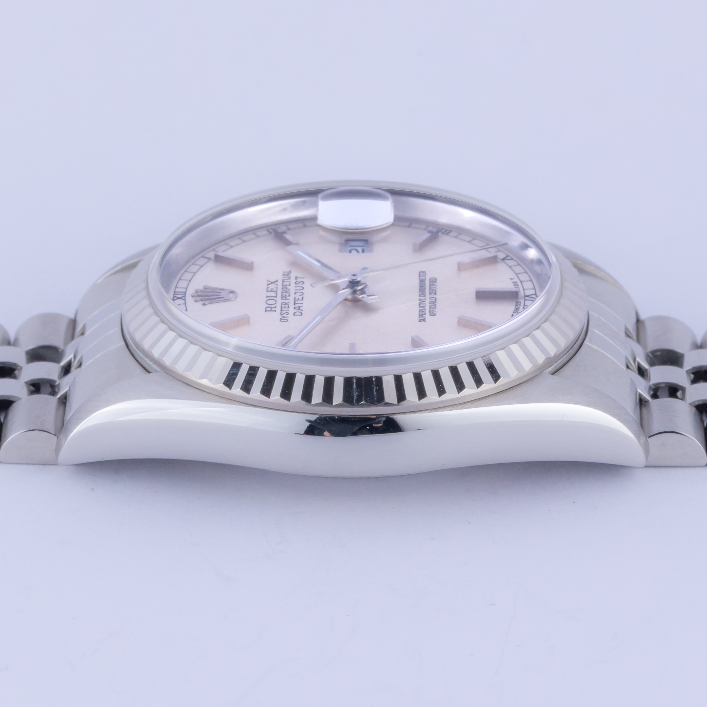 Rolex Oyster Perpetual Datejust Silver 16234 1995 (Vollständiger Satz) 5 rolex-datejust-16234-98