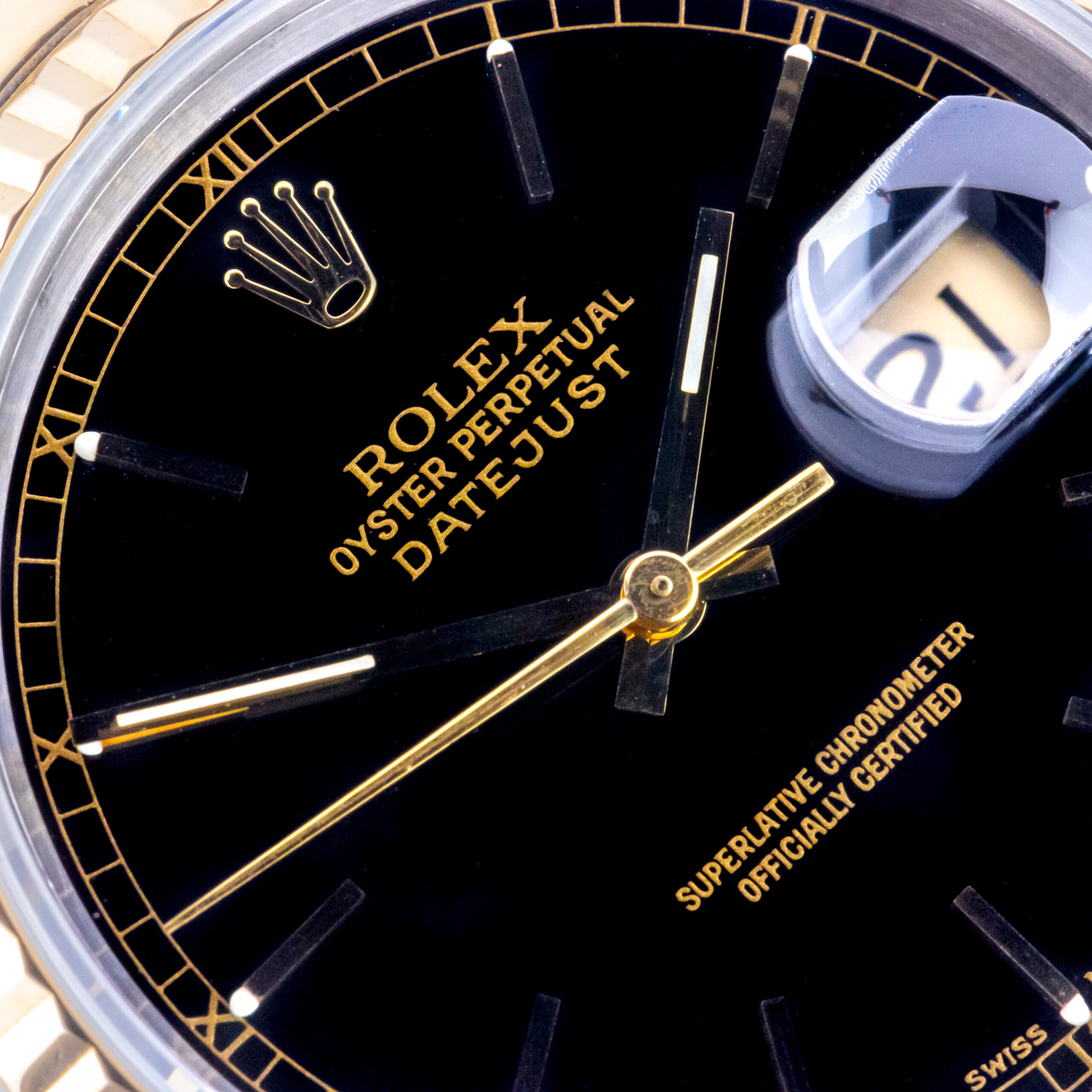 Rolex Oyster Perpetual Datejust Black 16233 1995 2 Rolex Datejust 16233