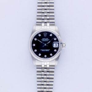 Rolex Datejust Mid-Size Black Diamond 68274 1989 (Full Set) 10 rolex-datejust-mid-size-68273-12