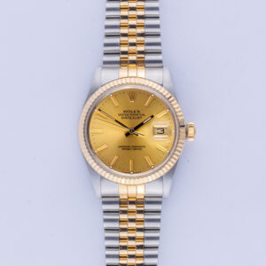 Rolex Oyster Perpetual Datejust Champagne 16013 1986 (Full Set) 10 rolex-datejust-16013-20